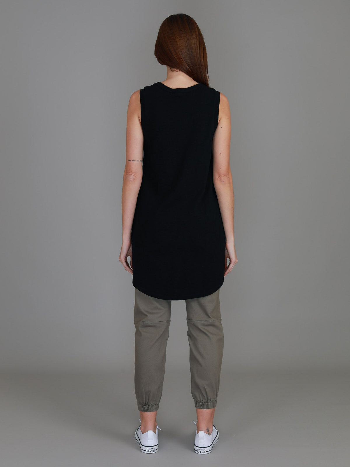 Madison Hi Lo Hem Tank Top (Sale)