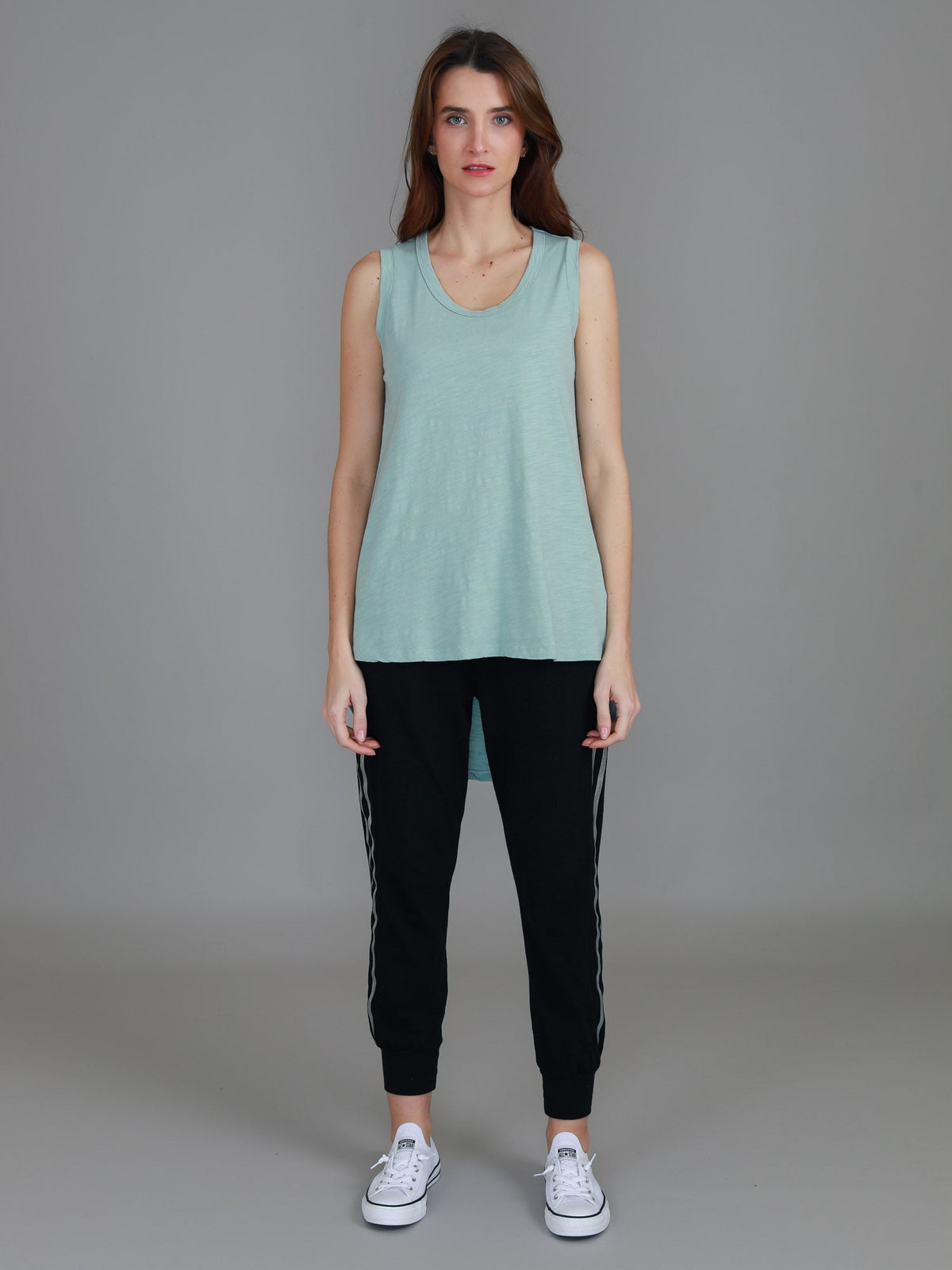 Madison Hi Lo Hem Tank Top (Sale)