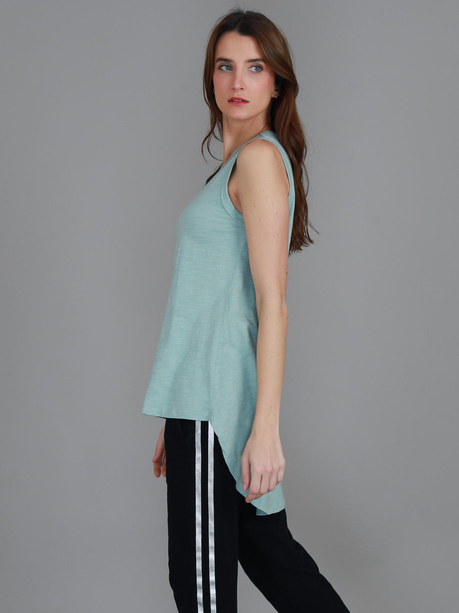 Madison Hi Lo Hem Tank Top (Sale)