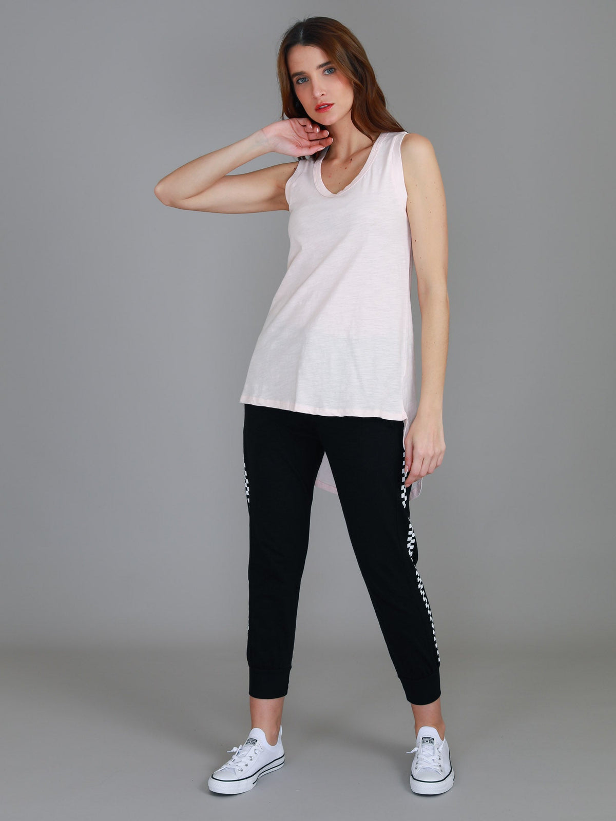 Madison Hi Lo Hem Tank Top (Sale)