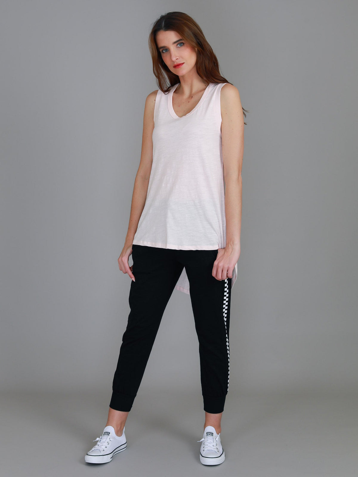 Madison Hi Lo Hem Tank Top (Sale)