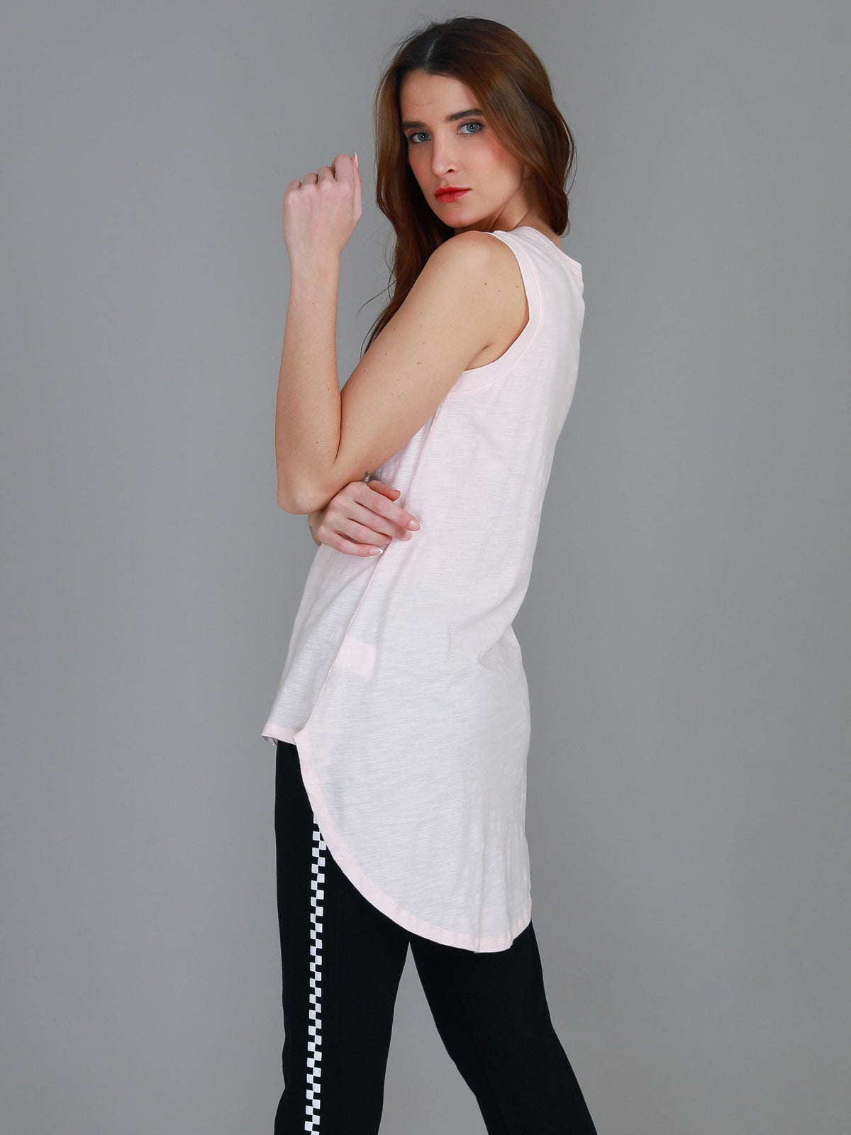 Madison Hi Lo Hem Tank Top (Sale)