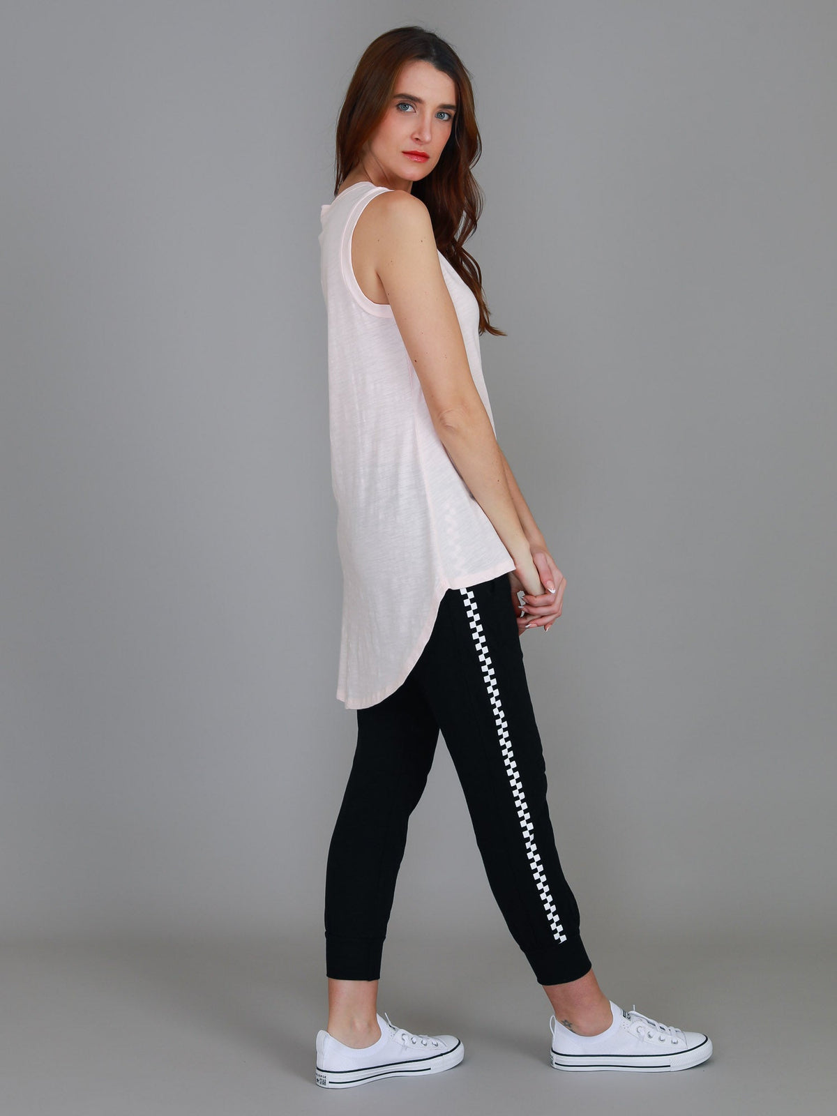 Madison Hi Lo Hem Tank Top (Sale)