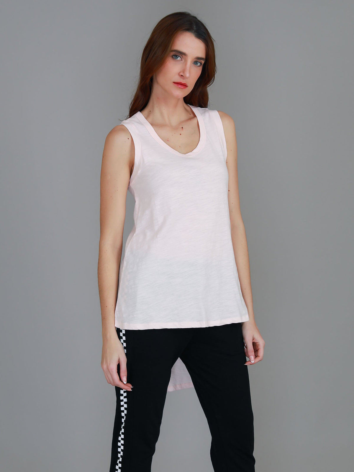 Madison Hi Lo Hem Tank Top (Sale)