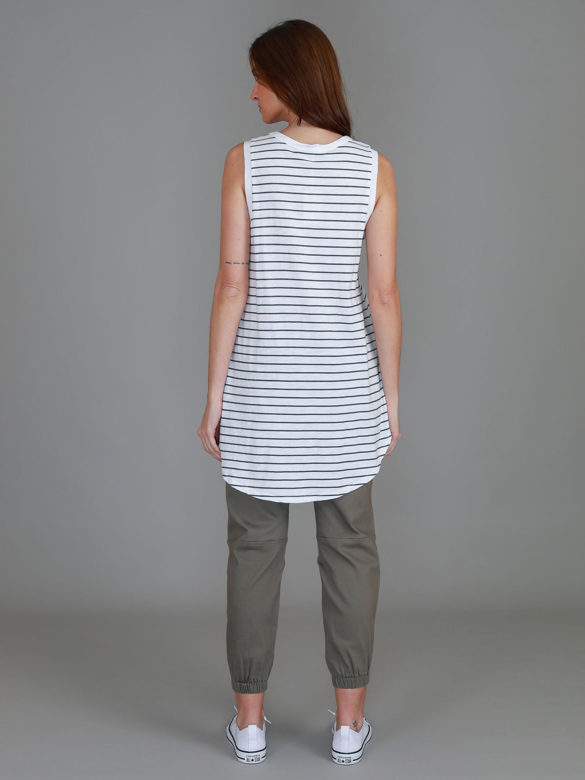 Madison Hi Lo Hem Tank Top (Sale)