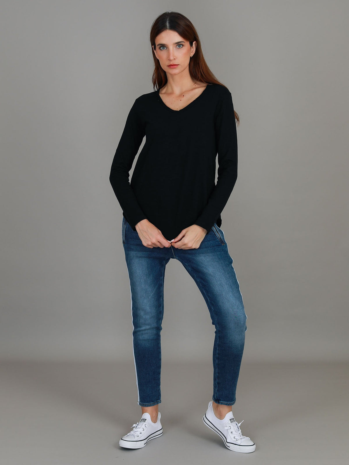 Portsea V Neck T Shirt