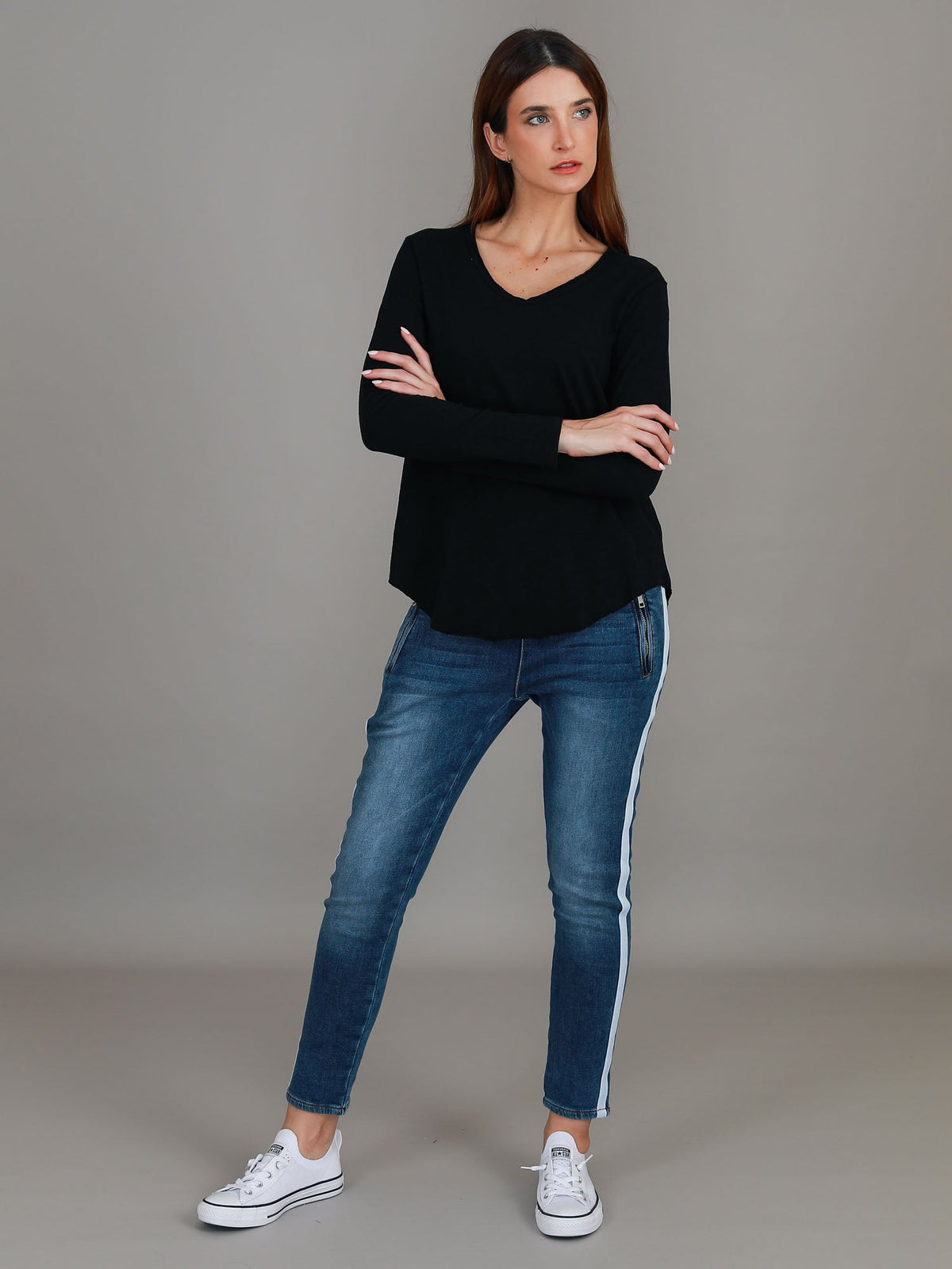 Portsea V Neck T Shirt