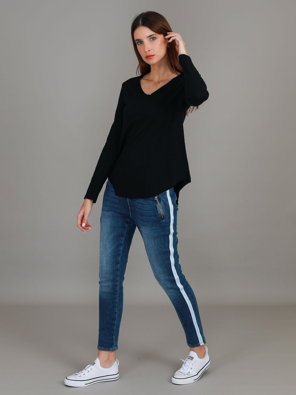Portsea V Neck T Shirt