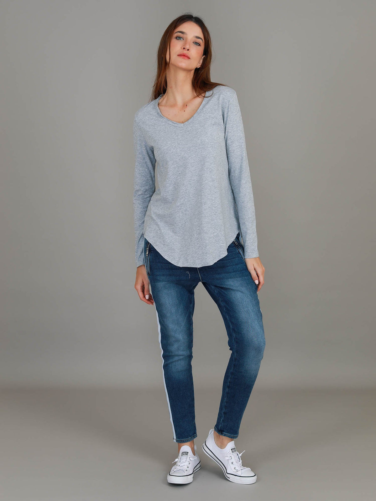 Portsea V Neck T Shirt