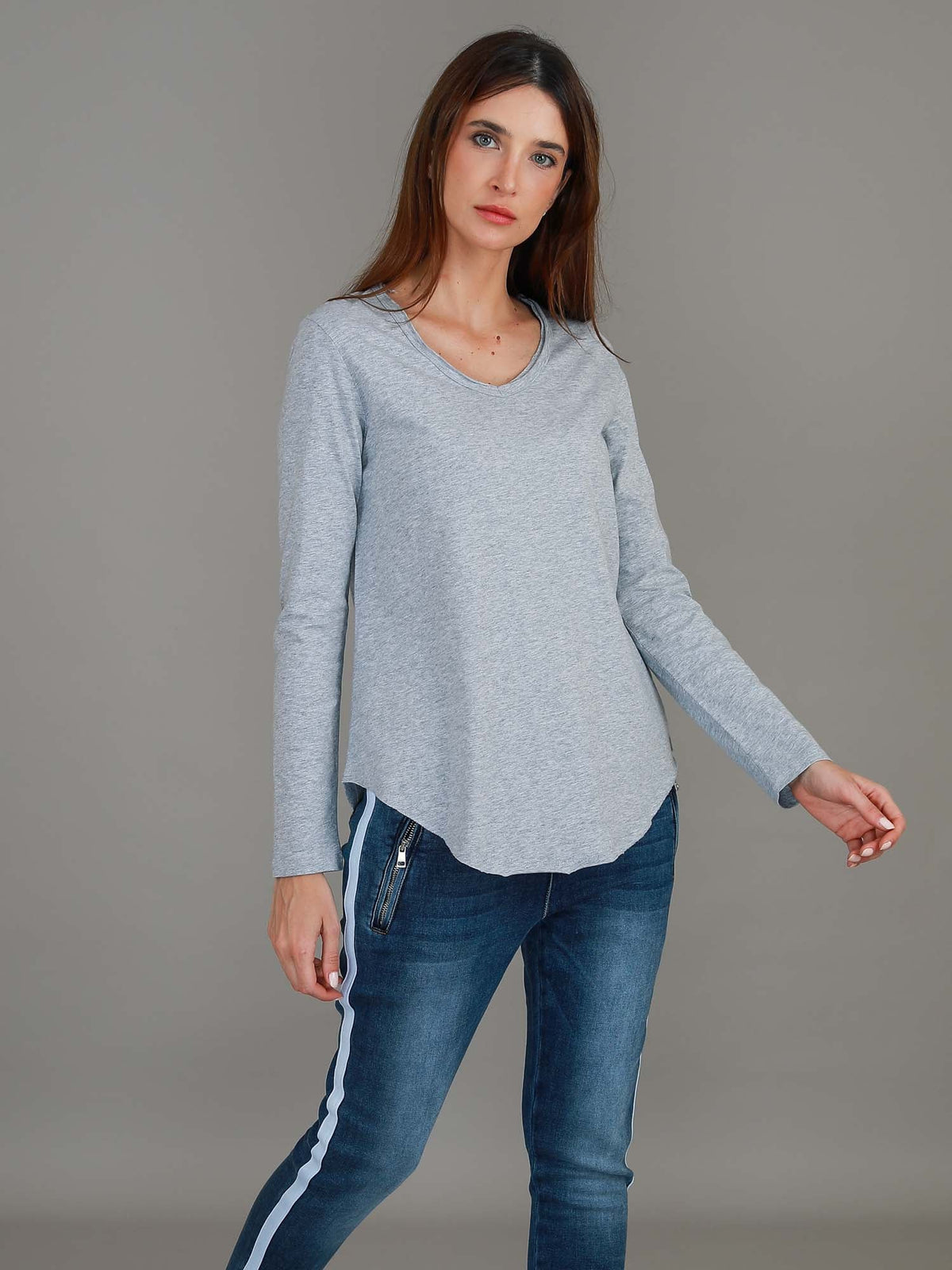 Portsea V Neck T Shirt