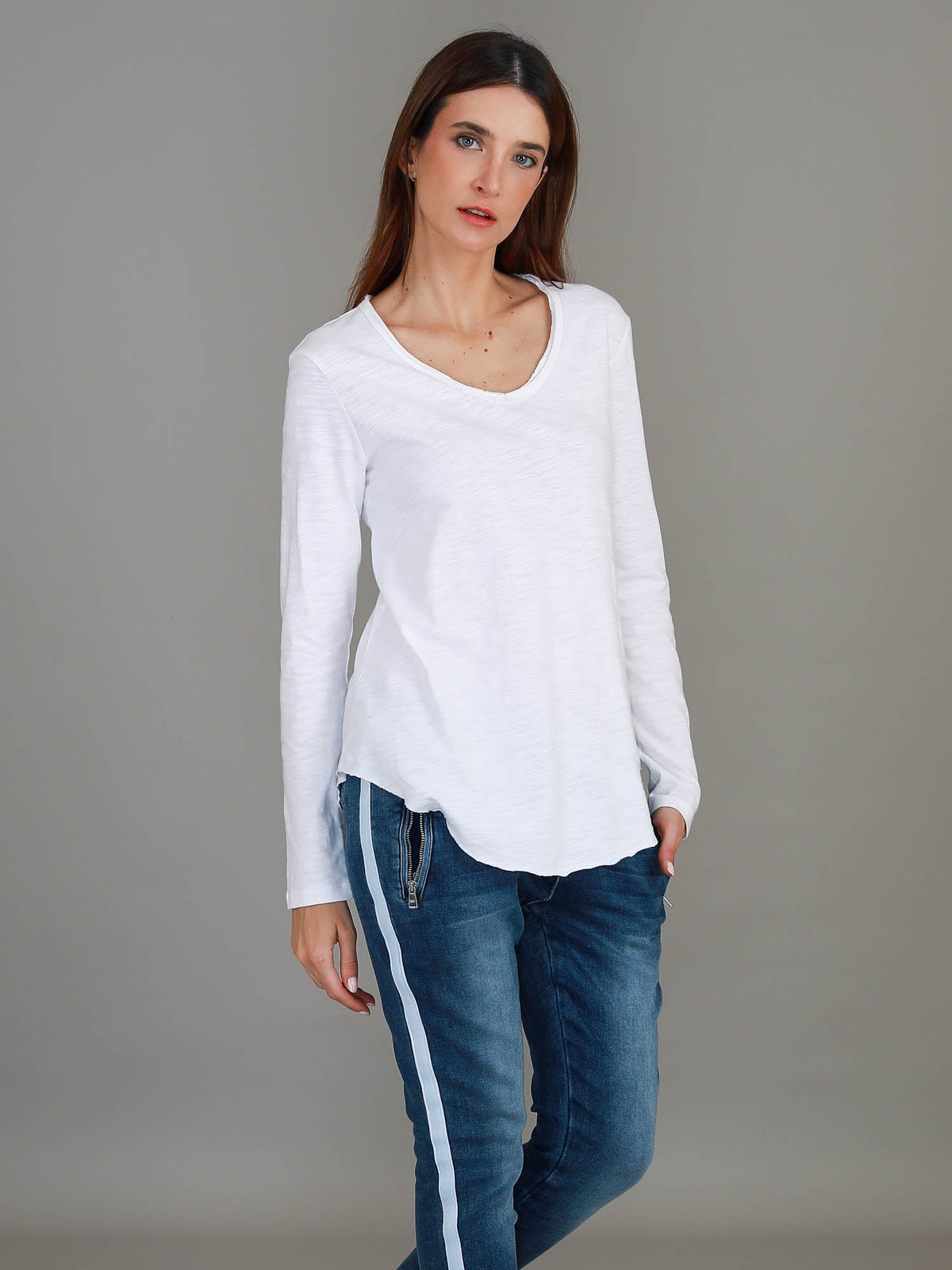 Portsea V Neck T Shirt