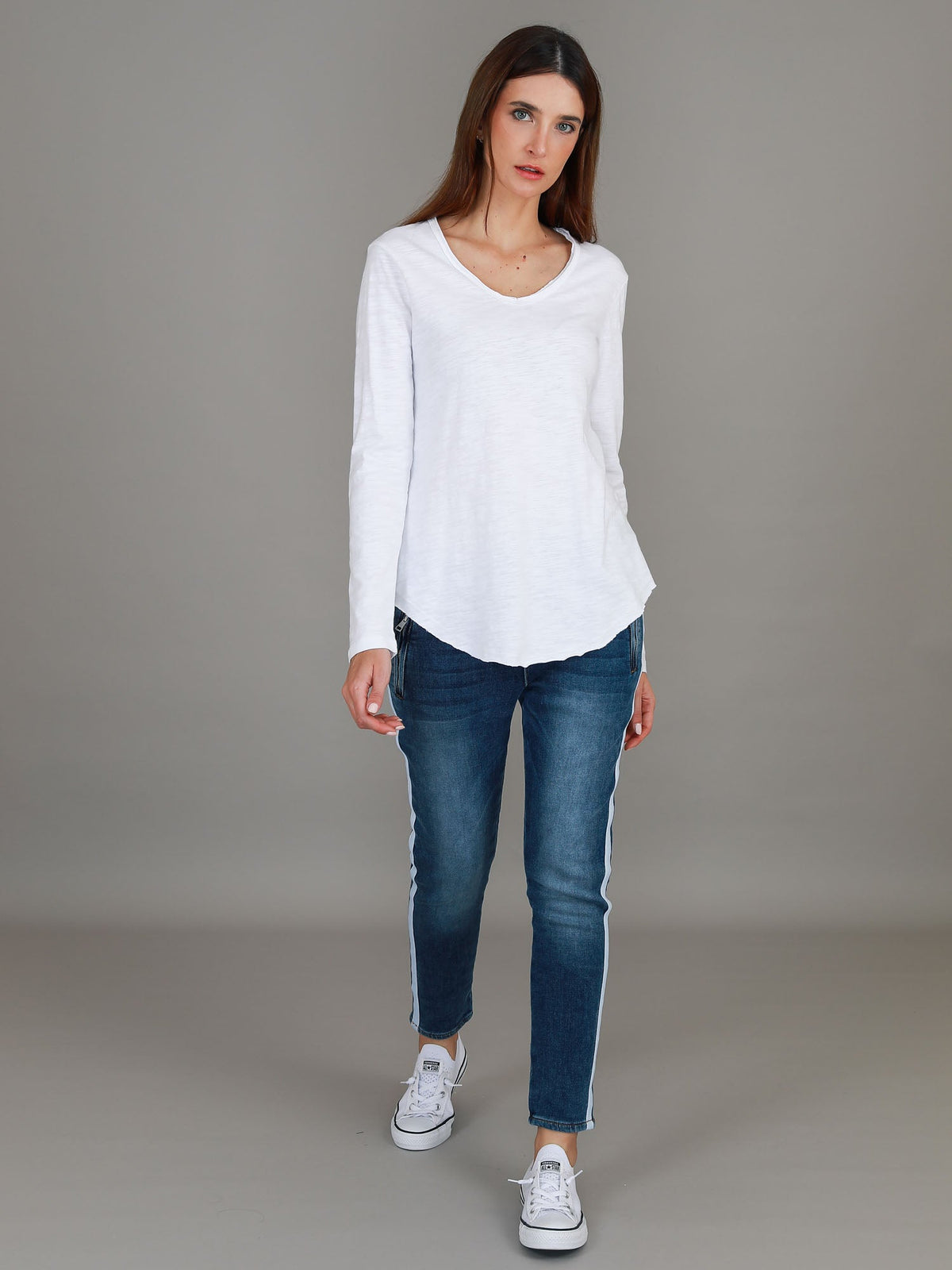 Portsea V Neck T Shirt