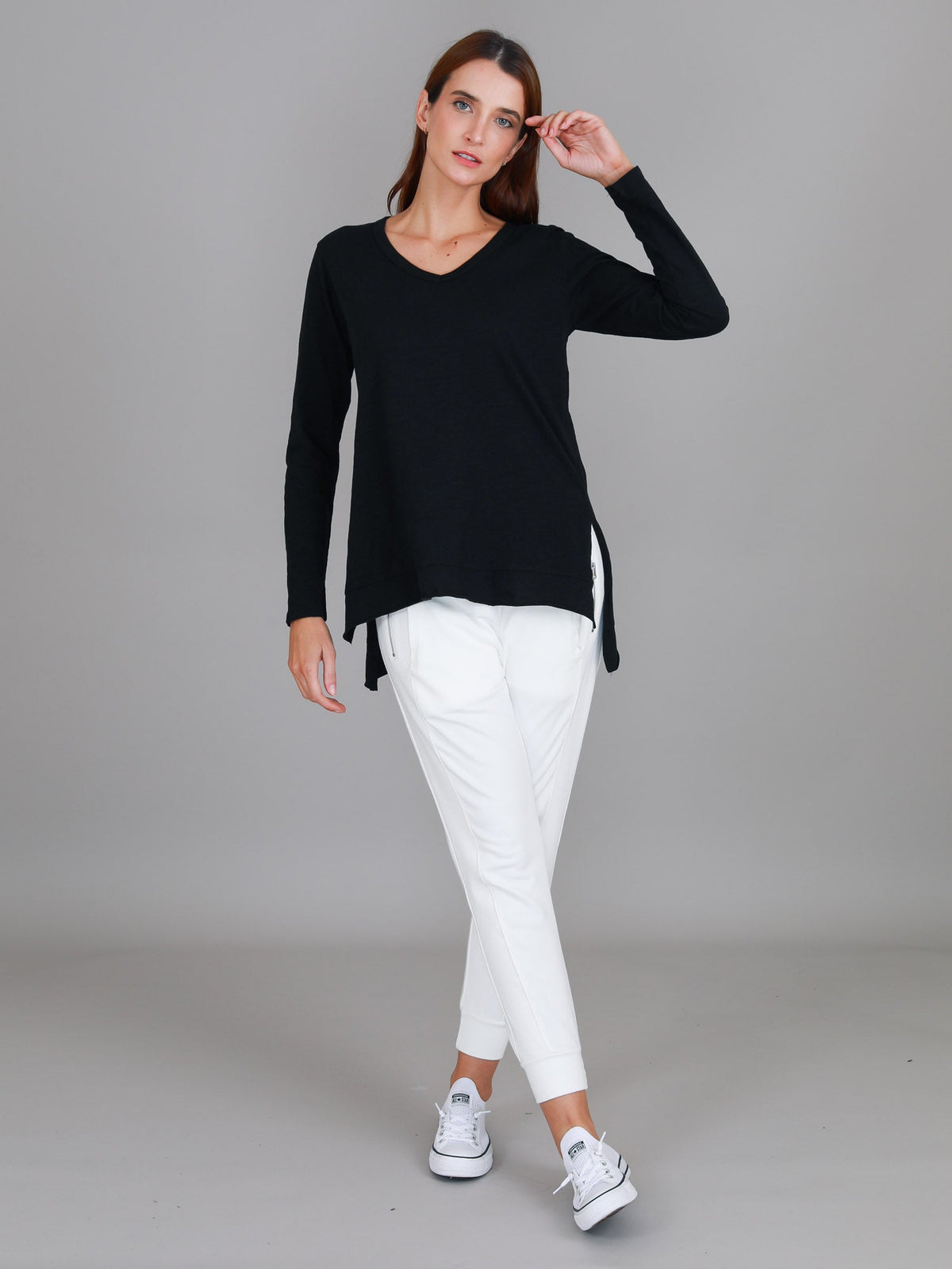 Barwon V Neck T Shirt