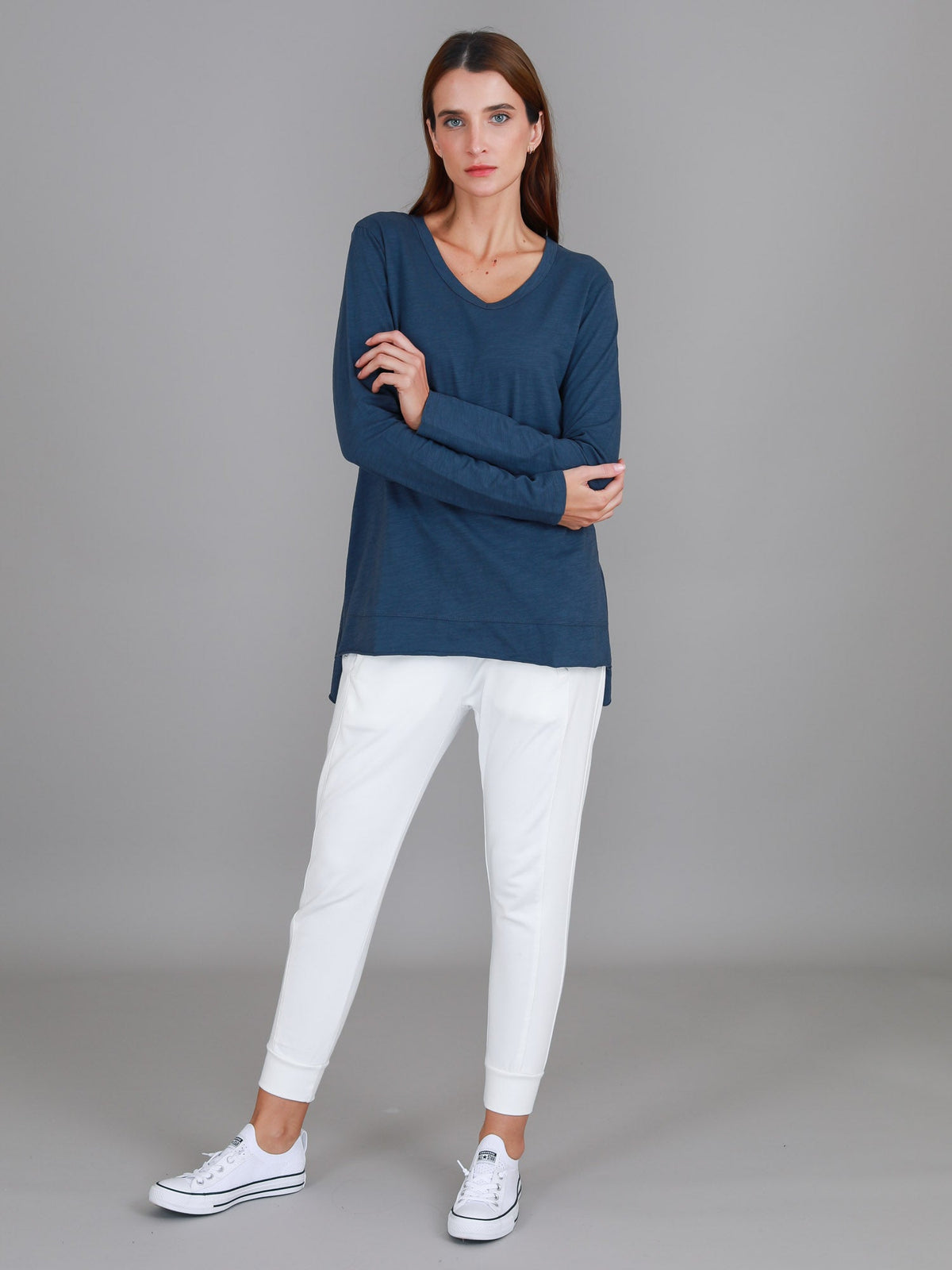 Barwon V Neck T Shirt