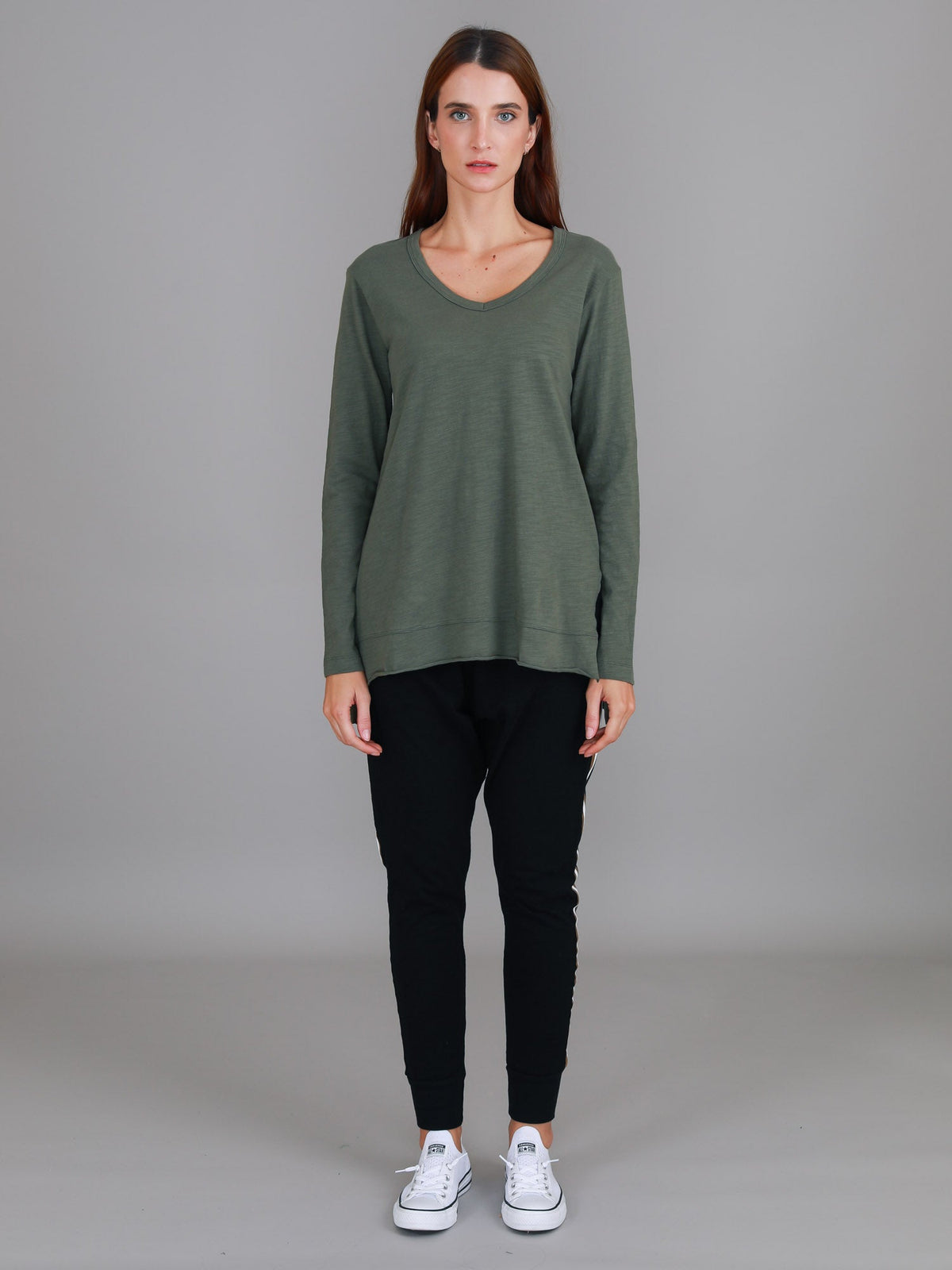 Barwon V Neck T Shirt