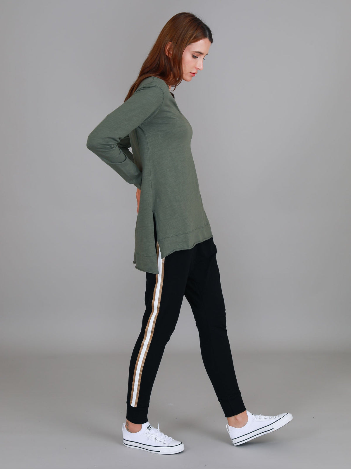 Barwon V Neck T Shirt