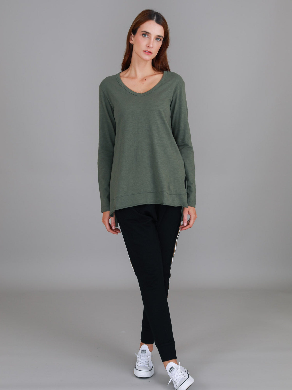 Barwon V Neck T Shirt