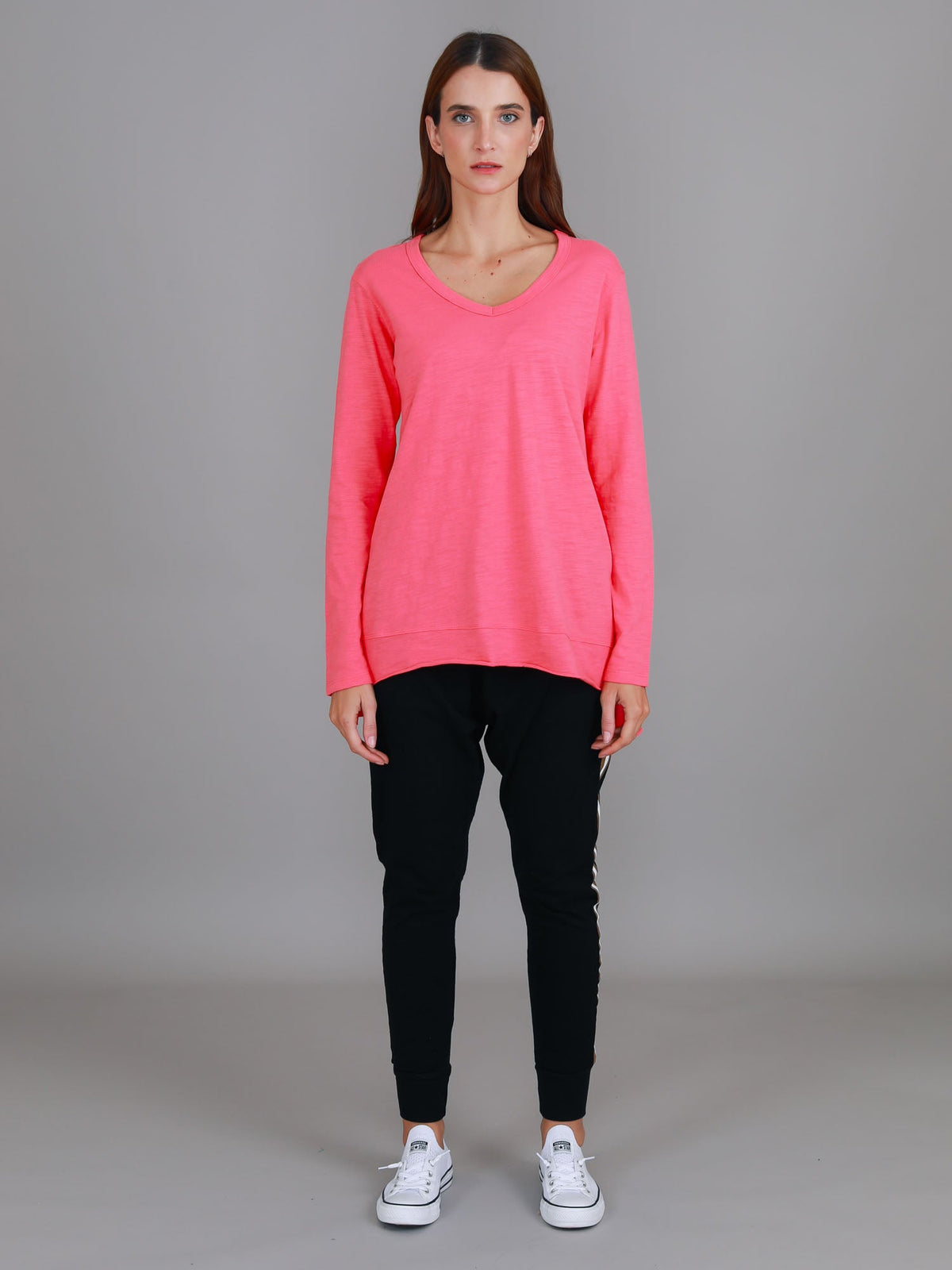 Barwon V Neck T Shirt