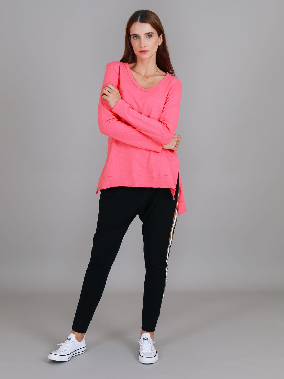 Barwon V Neck T Shirt