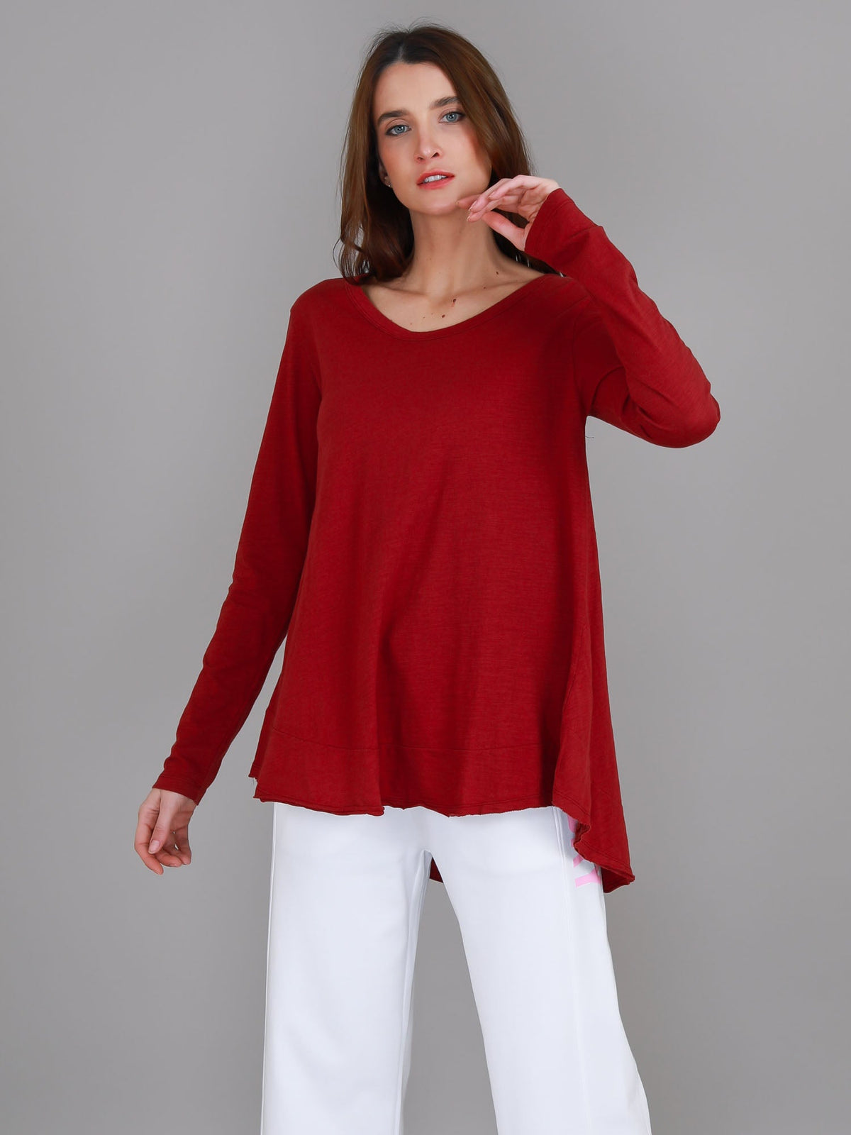 Mascot Wide Hem T Shirt