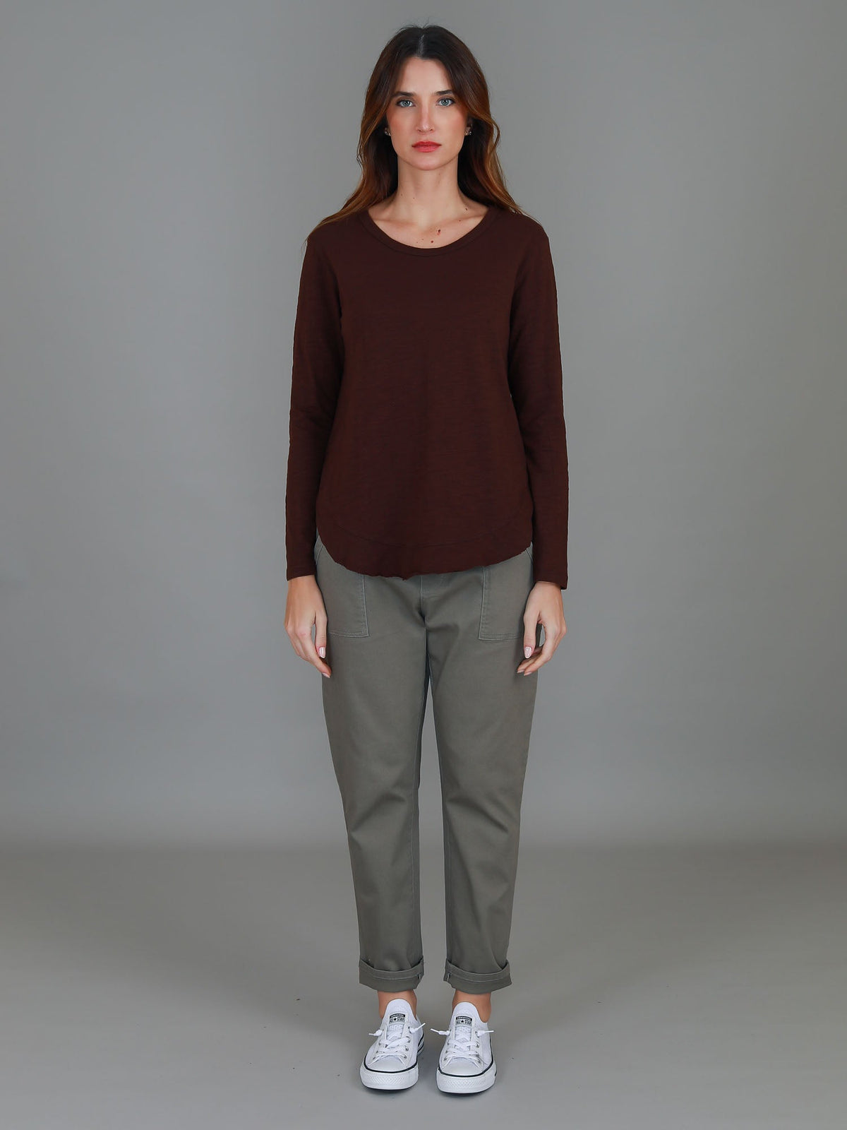 Mosman Long Sleeve Essentials T Shirt