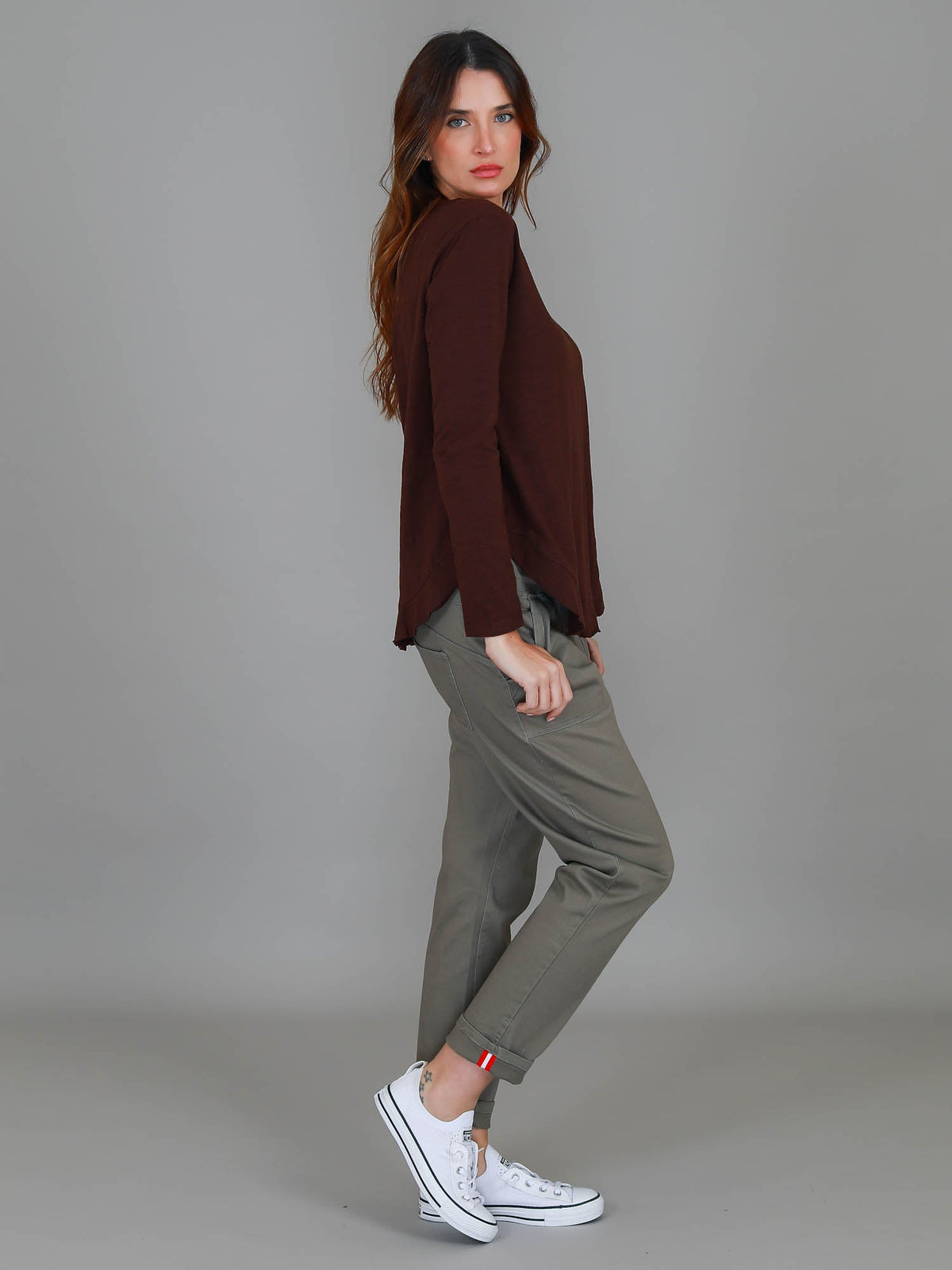 Mosman Long Sleeve Essentials T Shirt