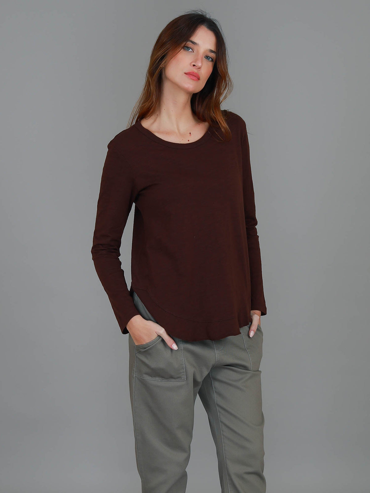 Mosman Long Sleeve Essentials T Shirt