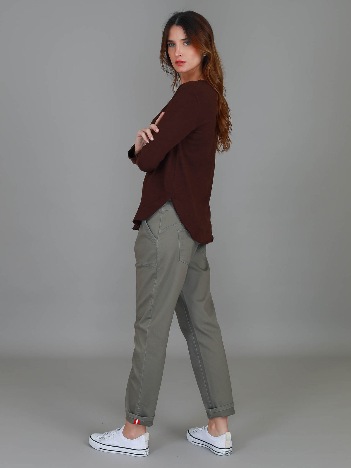 Mosman Long Sleeve Essentials T Shirt