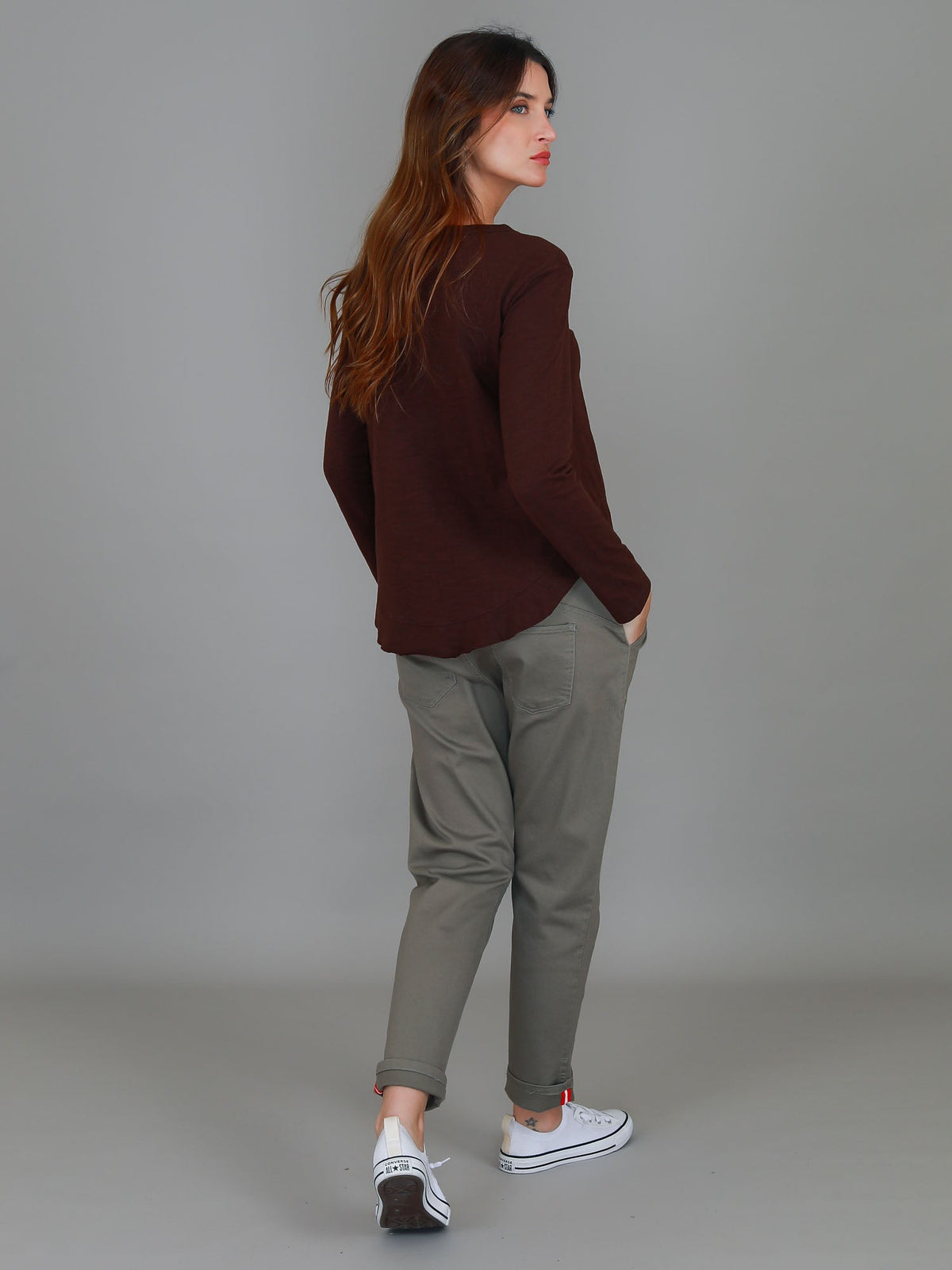 Mosman Long Sleeve Essentials T Shirt