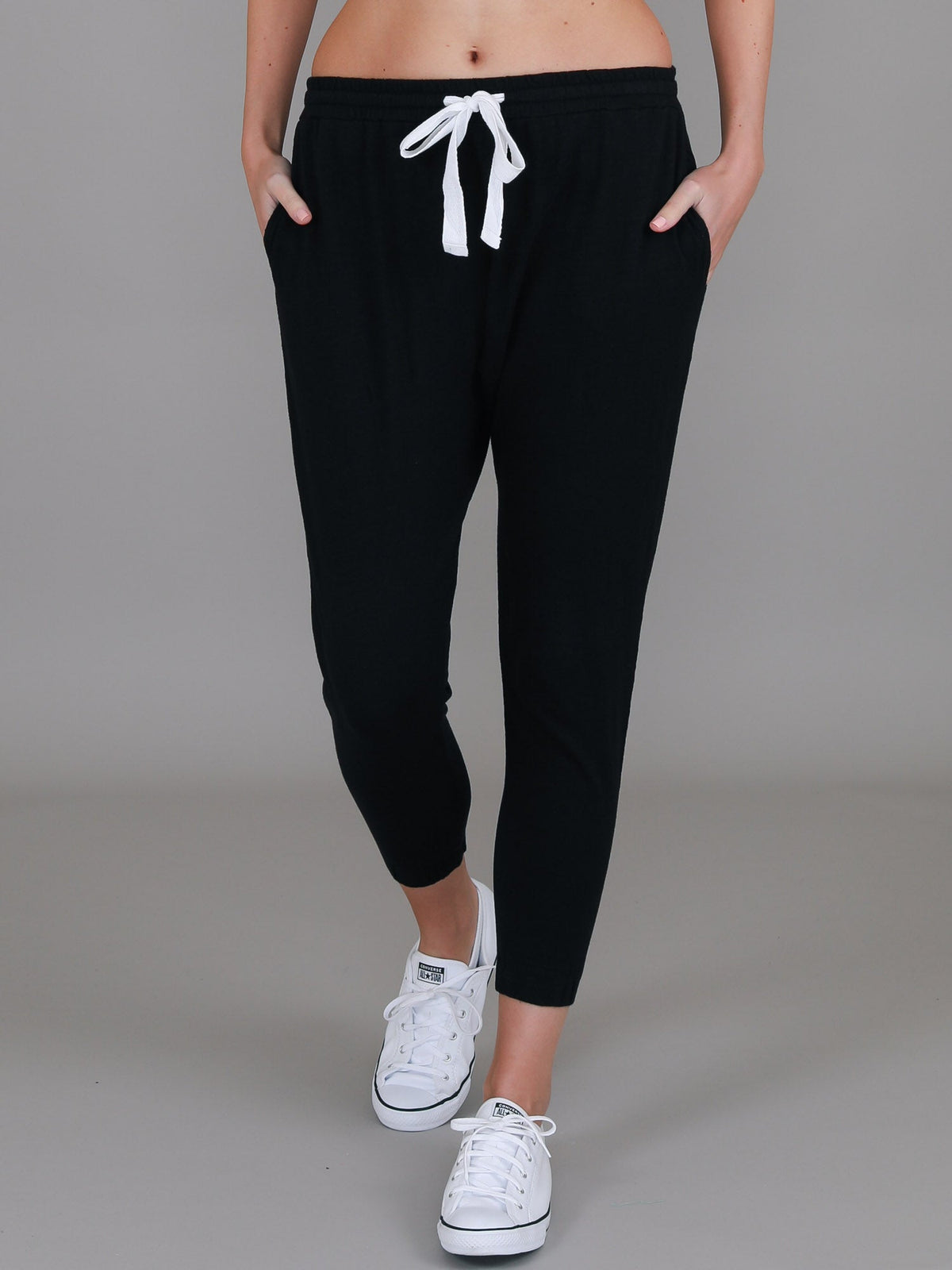 Bondi | Women's Drop Crotch Joggers – Cotton Jersey