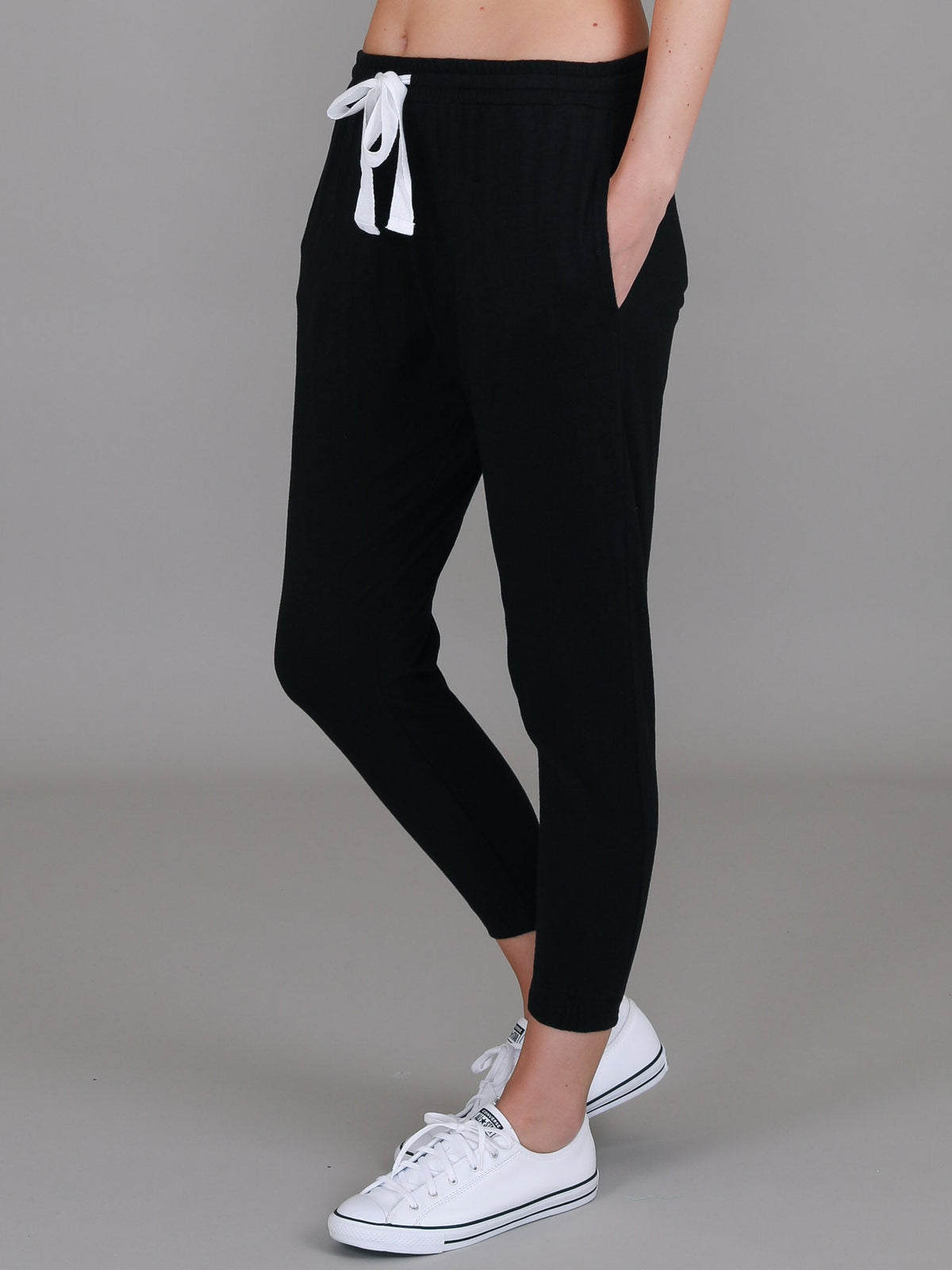Bondi | Women's Drop Crotch Joggers – Cotton Jersey