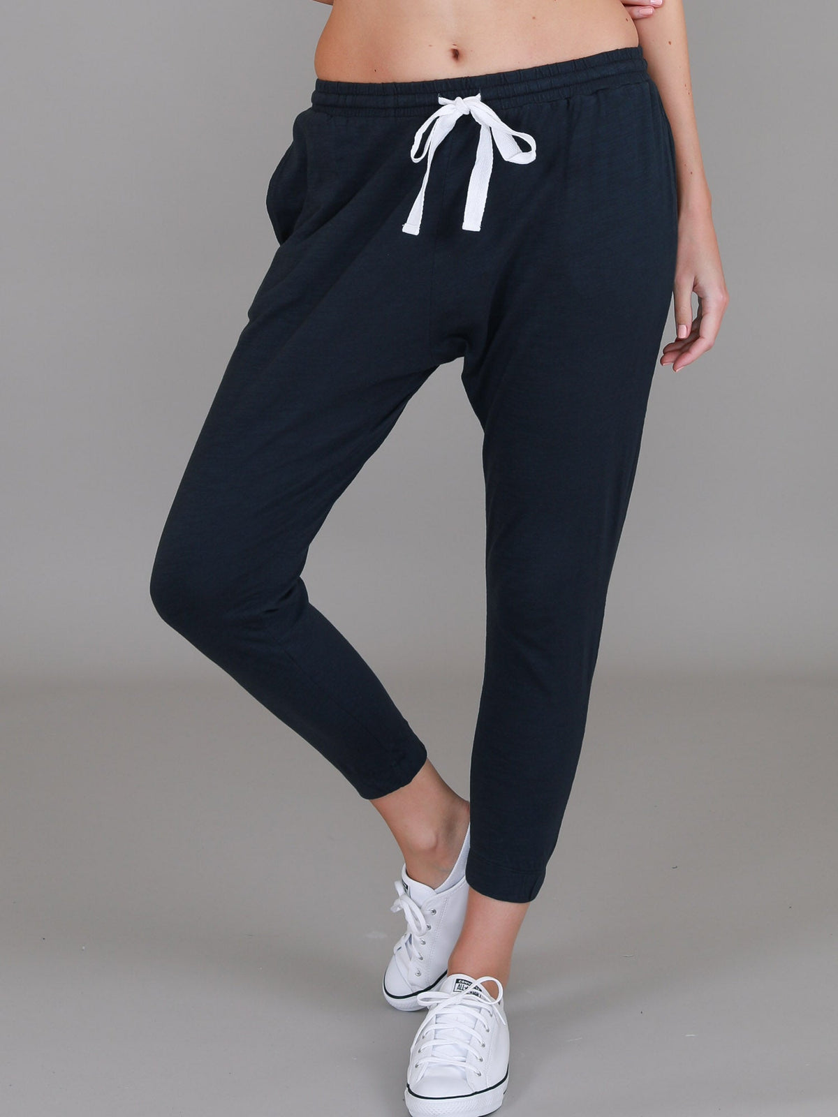 Bondi | Women's Drop Crotch Joggers – Cotton Jersey