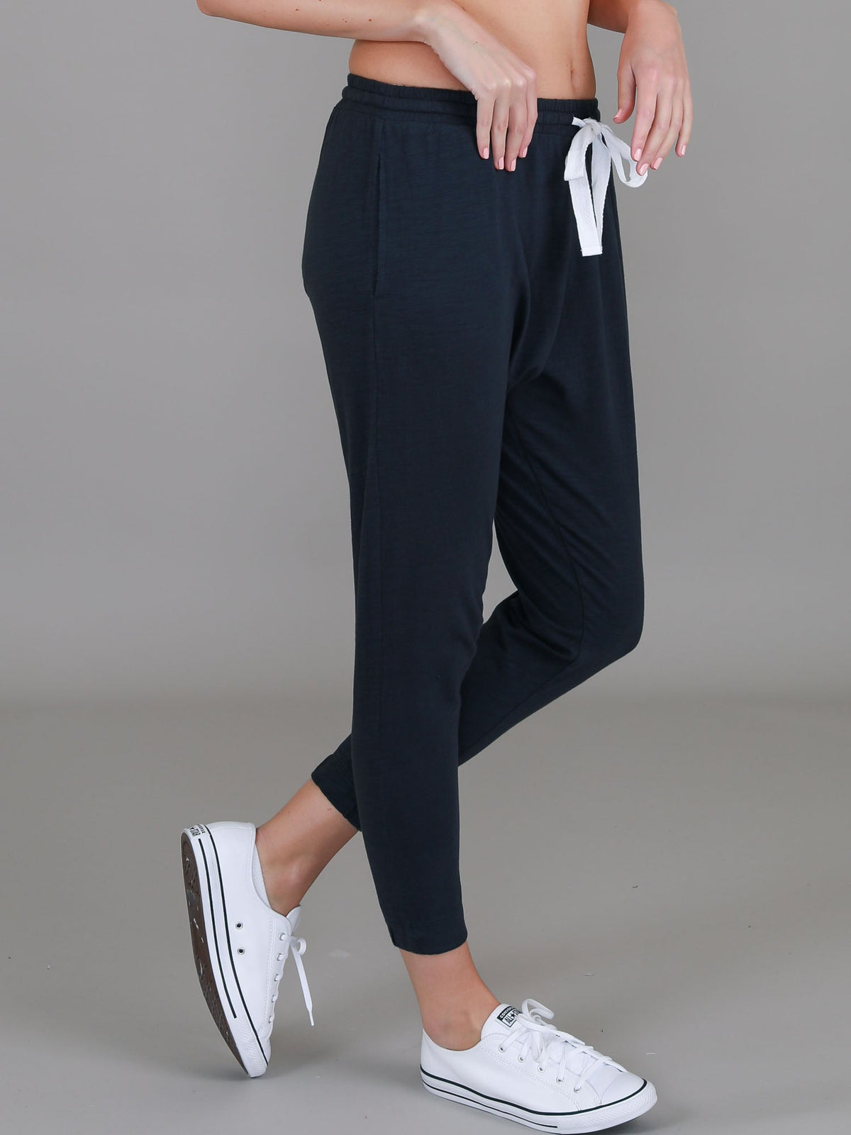 Bondi | Women's Drop Crotch Joggers – Cotton Jersey