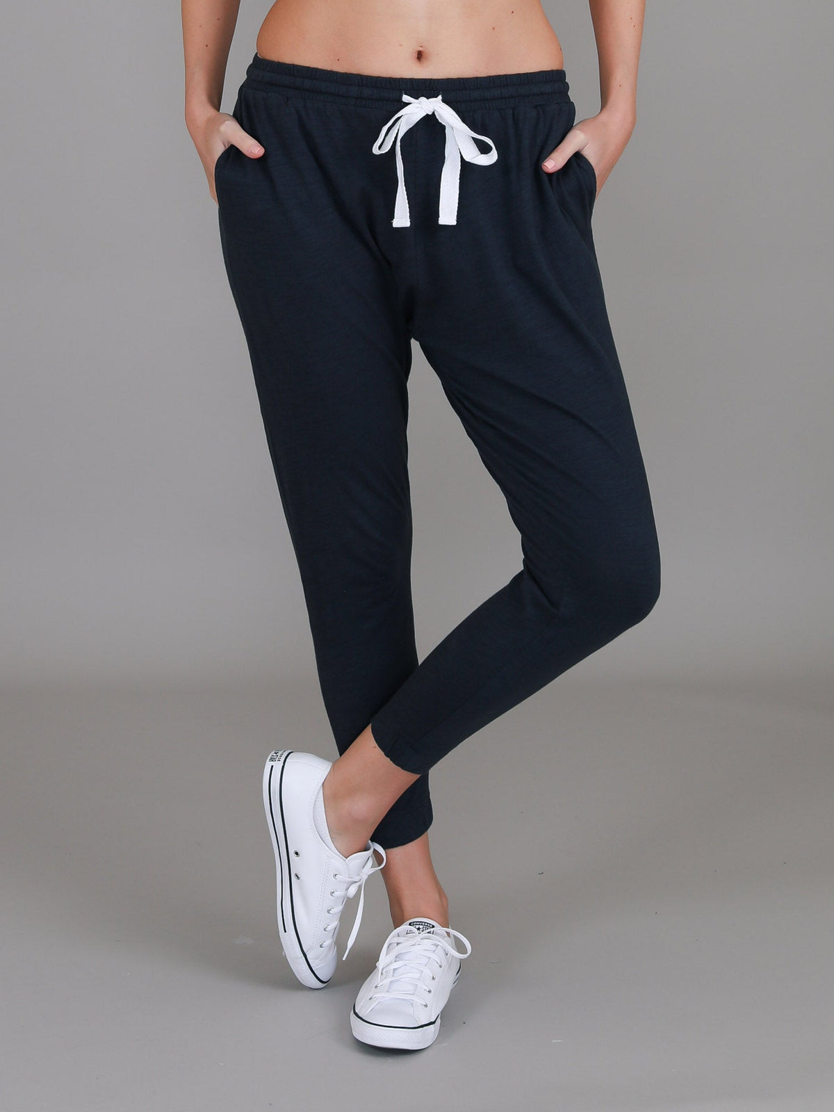 Bondi | Women's Drop Crotch Joggers – Cotton Jersey