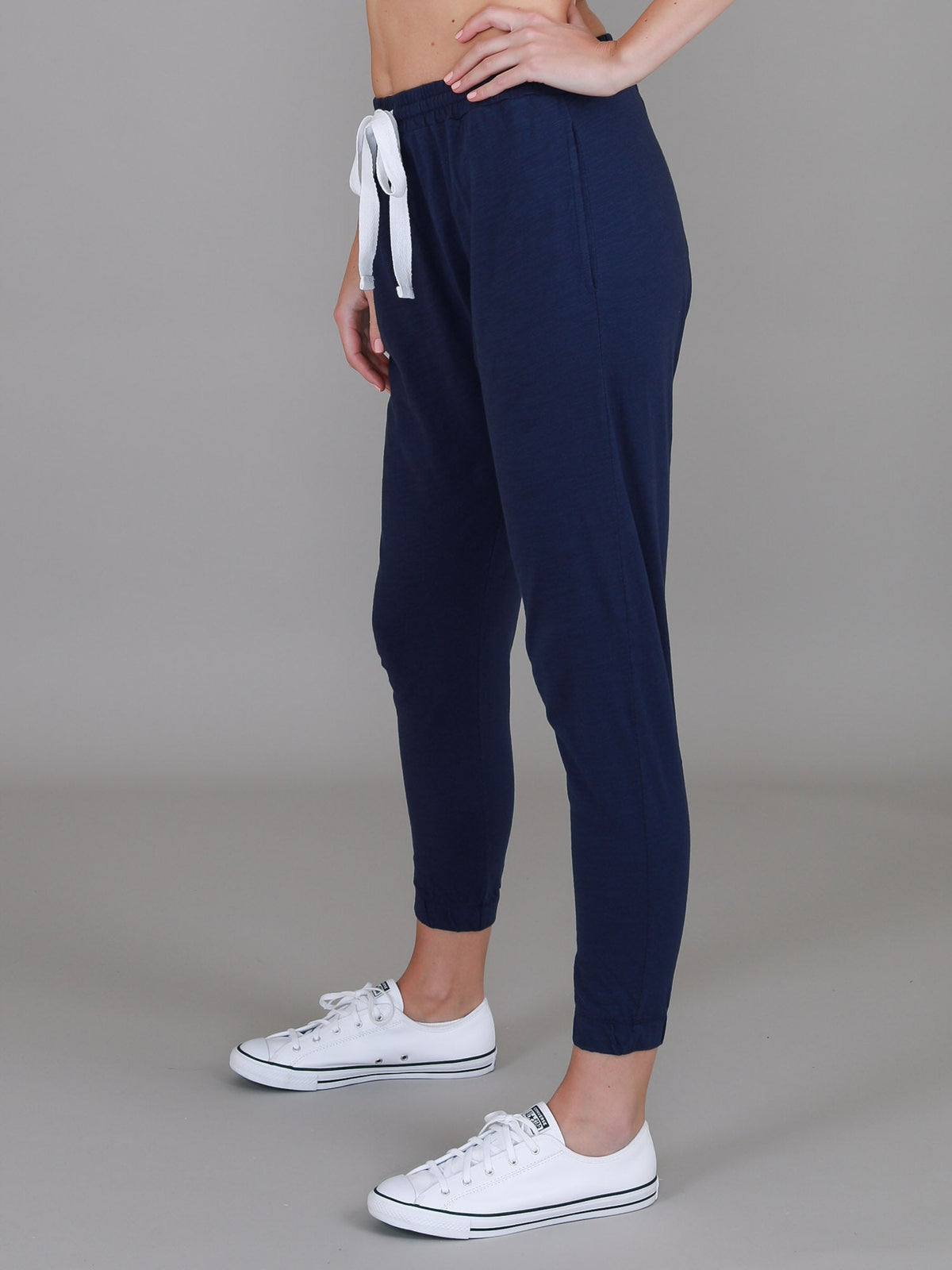 Bondi | Women's Drop Crotch Joggers – Cotton Jersey