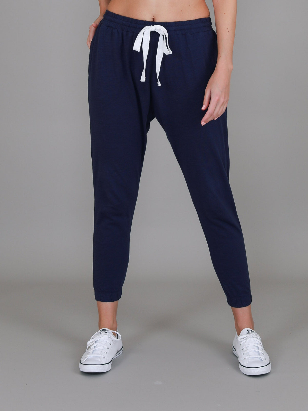 Bondi | Women's Drop Crotch Joggers – Cotton Jersey
