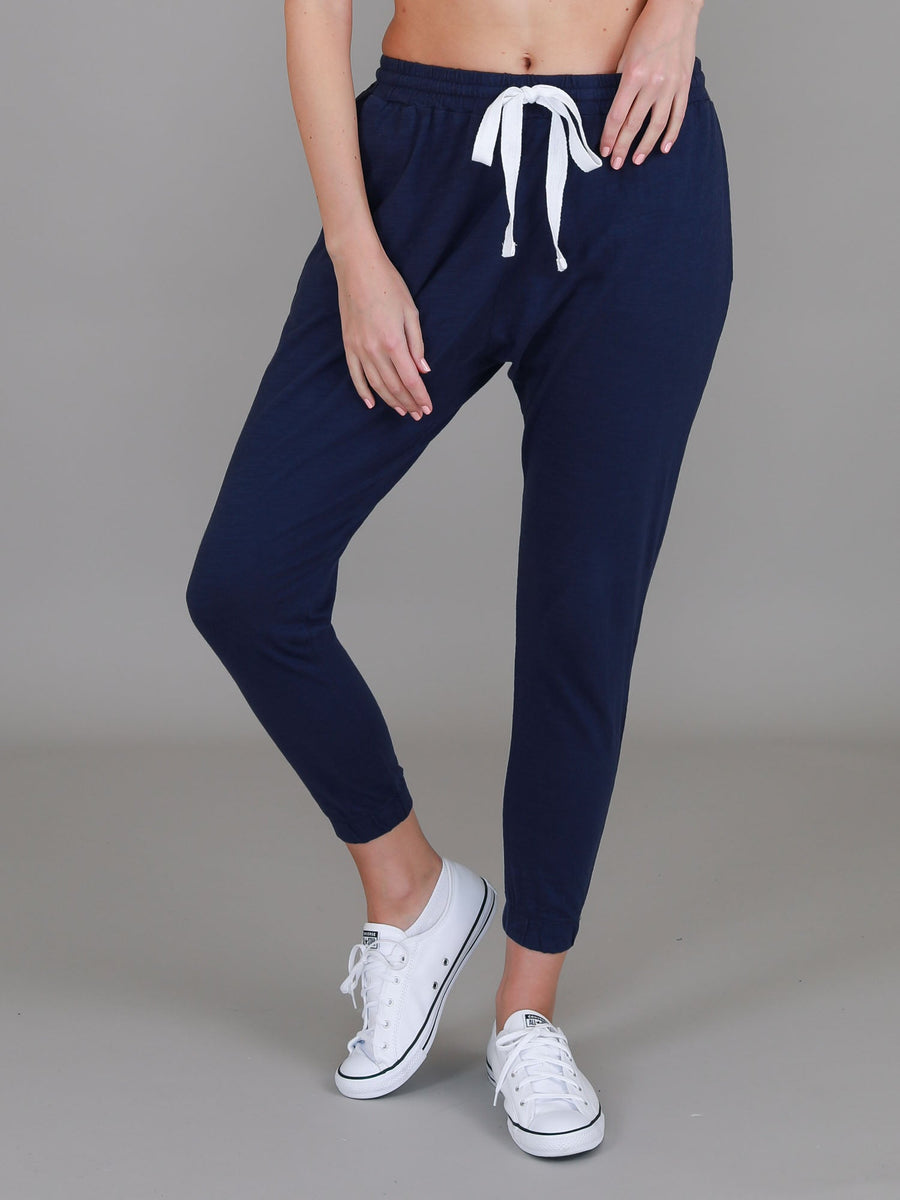 Bondi | Women's Drop Crotch Joggers – Cotton Jersey