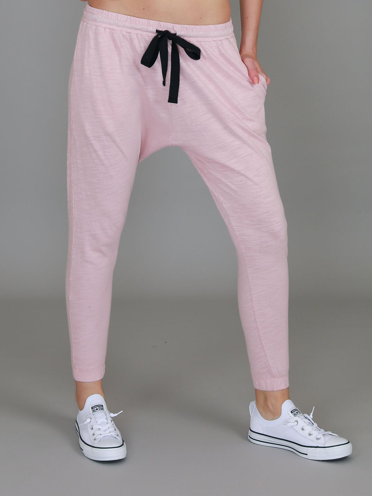 Bondi | Women's Drop Crotch Joggers – Cotton Jersey