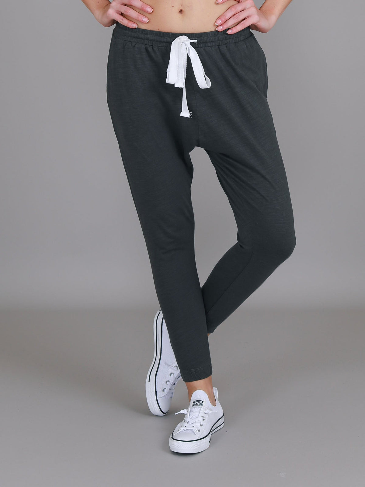 Bondi | Women's Drop Crotch Joggers – Cotton Jersey