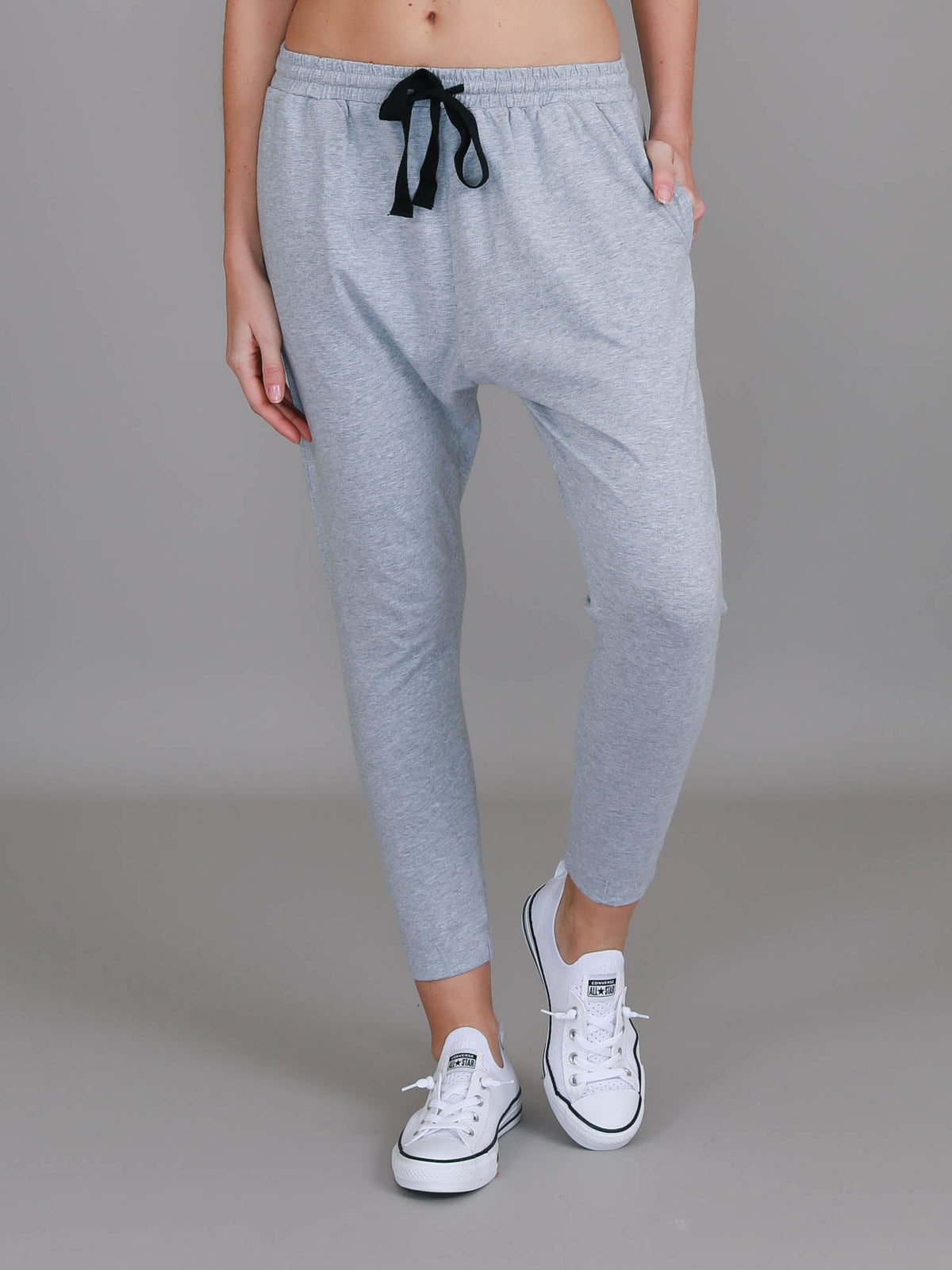 Bondi | Women's Drop Crotch Joggers – Cotton Jersey
