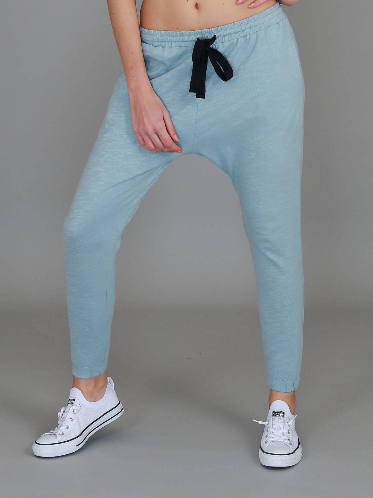 Bondi | Women's Drop Crotch Joggers – Cotton Jersey