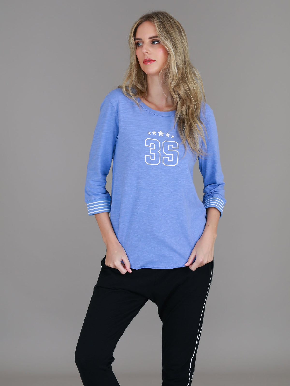 Teagan 3/4 Sleeve T Shirt (Sale)