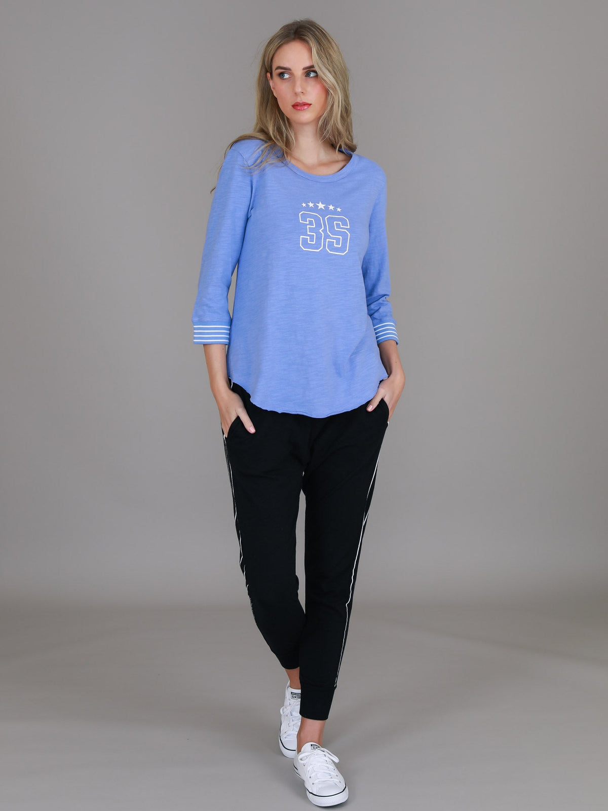 Teagan 3/4 Sleeve T Shirt (Sale)