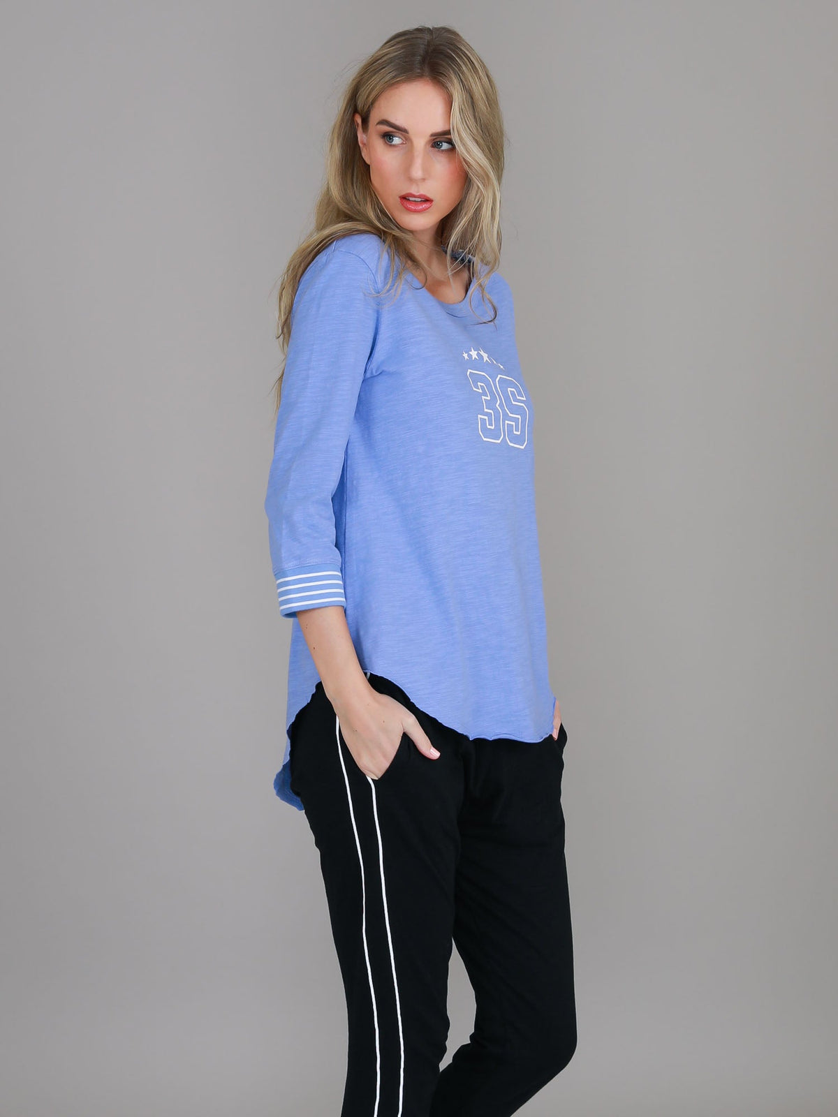 Teagan 3/4 Sleeve T Shirt (Sale)