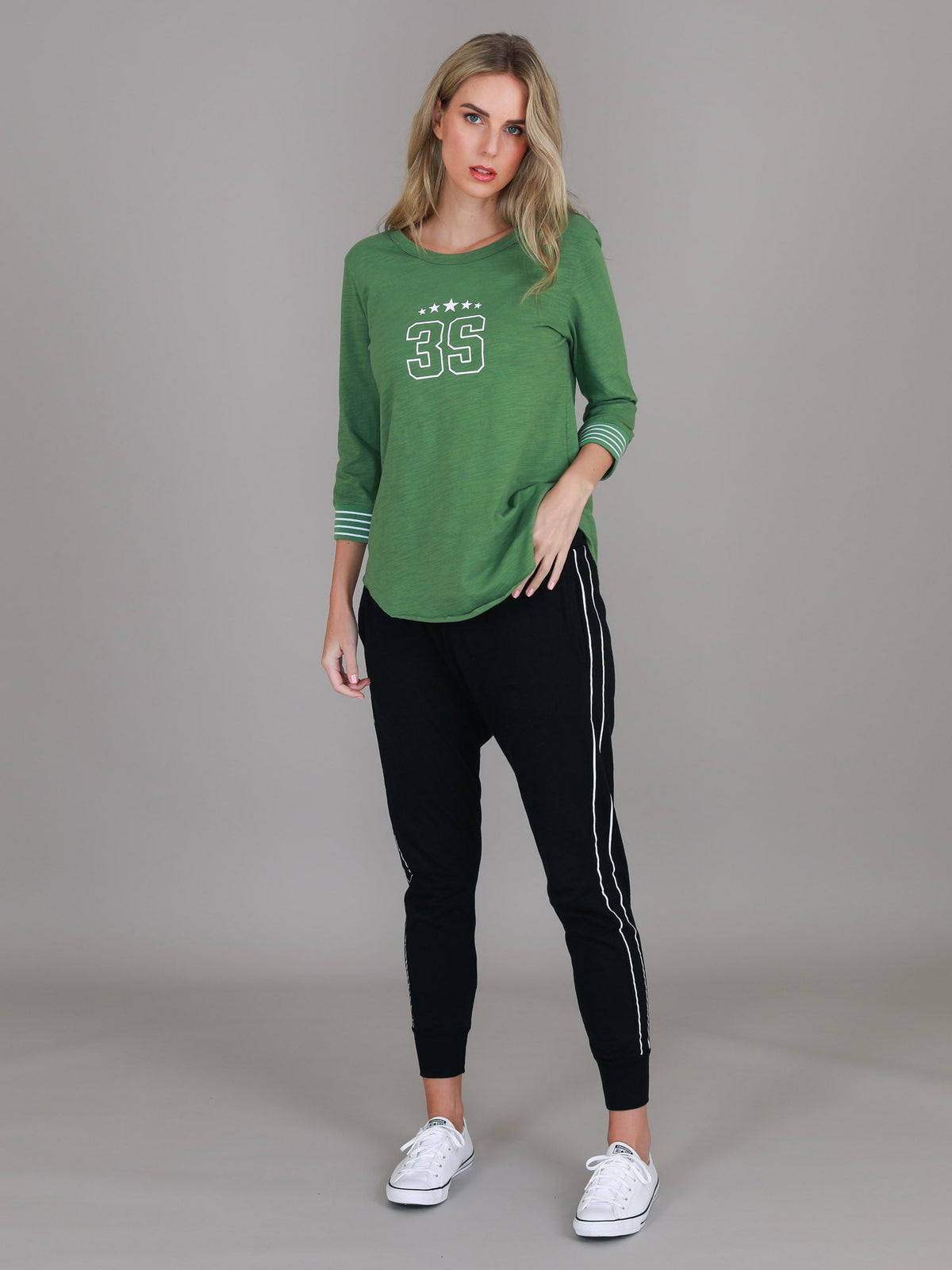 Teagan 3/4 Sleeve T Shirt (Sale)