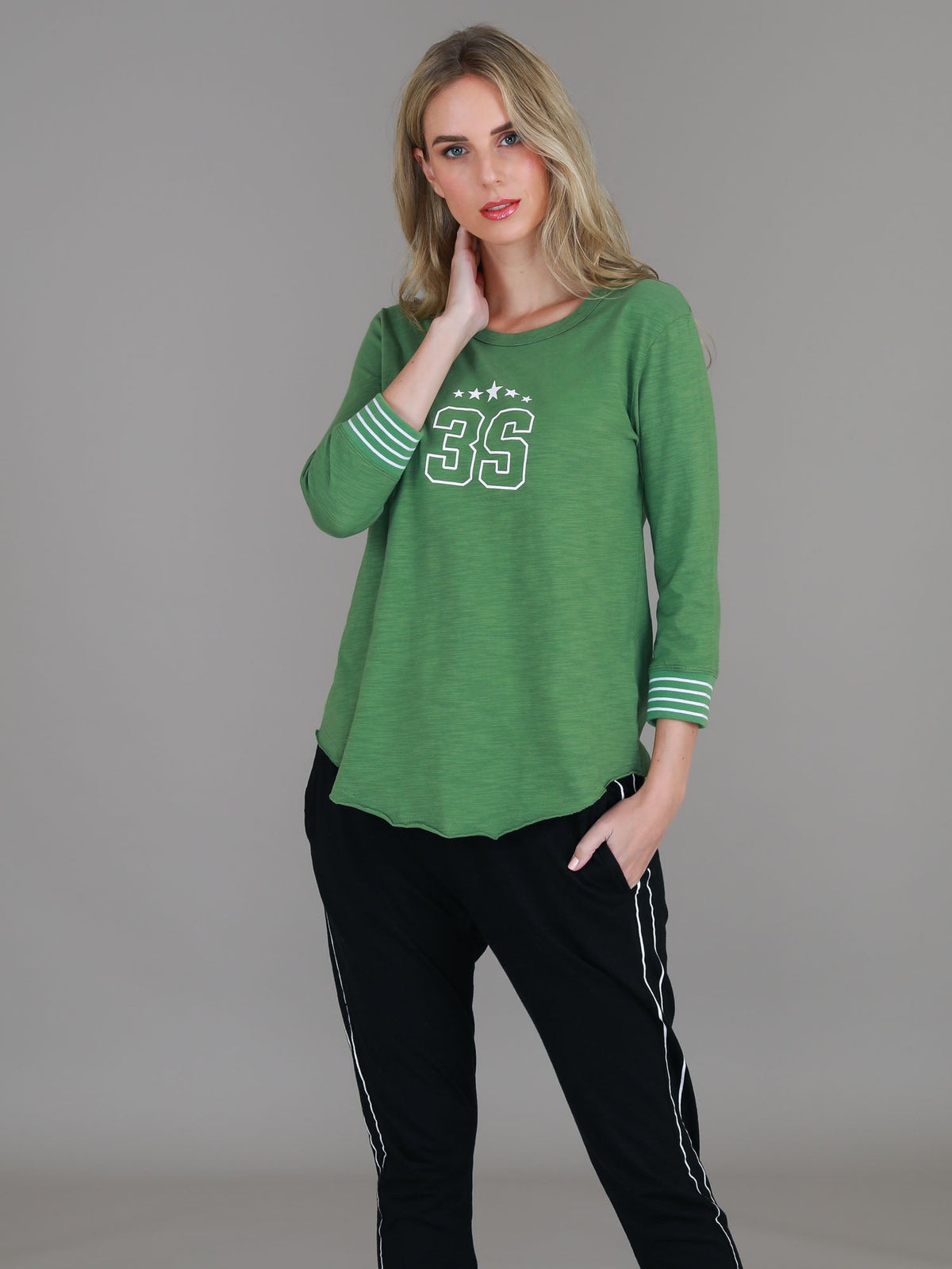 Teagan 3/4 Sleeve T Shirt (Sale)