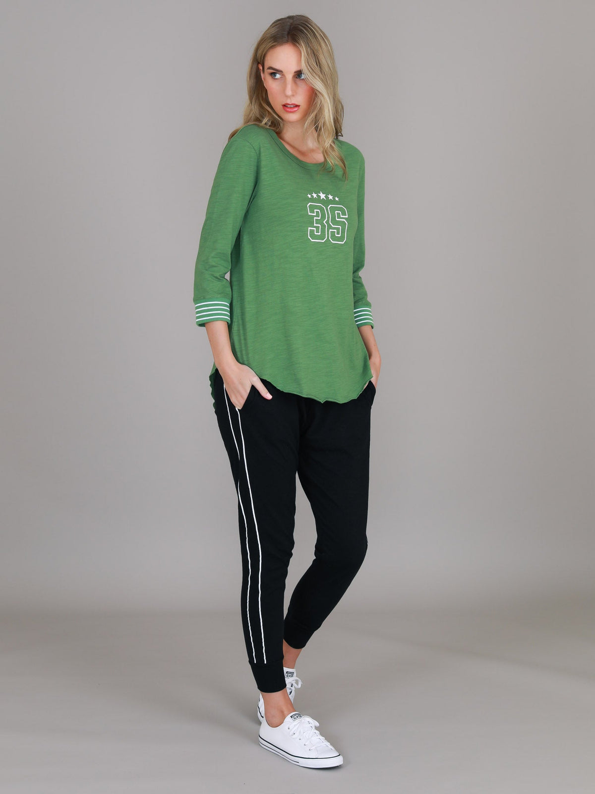 Teagan 3/4 Sleeve T Shirt (Sale)