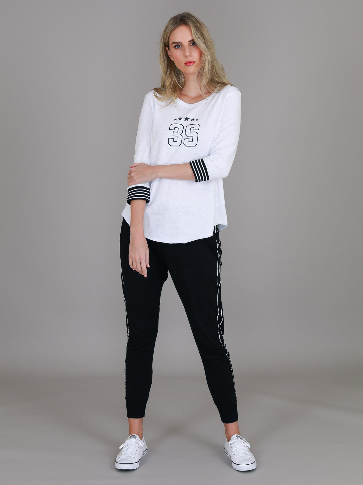 Teagan 3/4 Sleeve T Shirt (Sale)