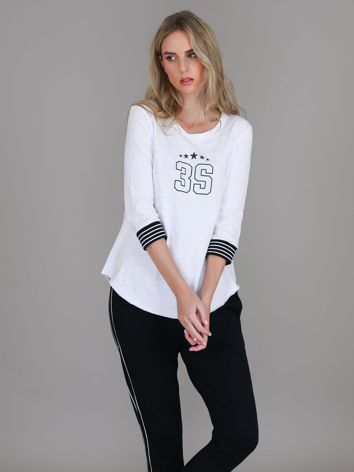 Teagan 3/4 Sleeve T Shirt (Sale)